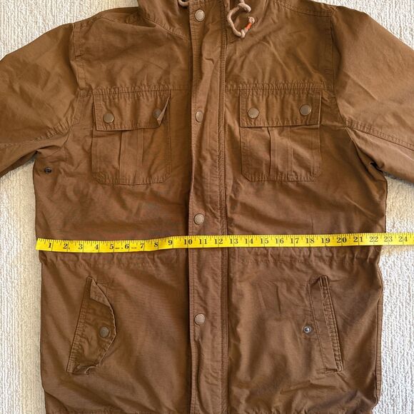 Aeropostale Jacket Men’s size Medium Brown, Full-Zip up Hoodie - Picture 3 of 8